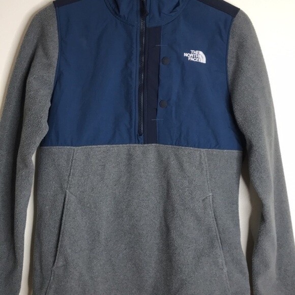 The North face ladies fleece half zip pullover sweater jacket size small - Picture 2 of 13